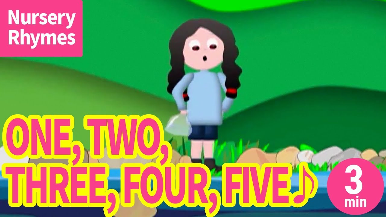 ♬1,2,3,4,5, Once  I Caught a Fish Alive【Nursery Rhyme, Kids Song, Number Song  for Children】