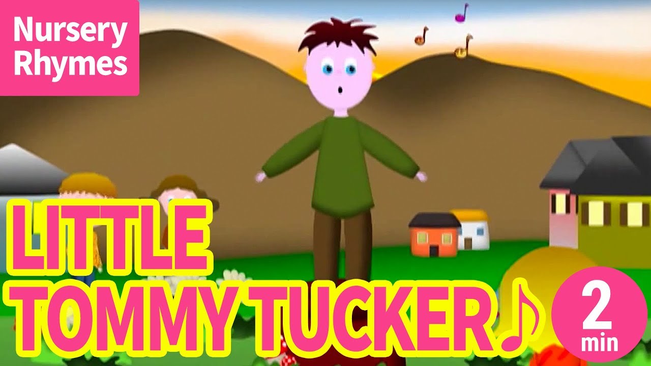 ♬Little Tommy Tucker【Nursery Rhyme, Kids Song for Children】