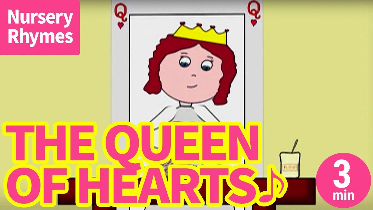 ♬The Queen of Hearts【Nursery Rhyme, Kids Song for Children】