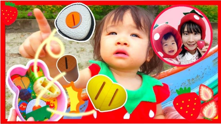 リアルポッキー争奪戦！？おやつのポッキーをかけてポッキーショックNeoで勝負だ！ おままごと ゲーム 競争 3歳