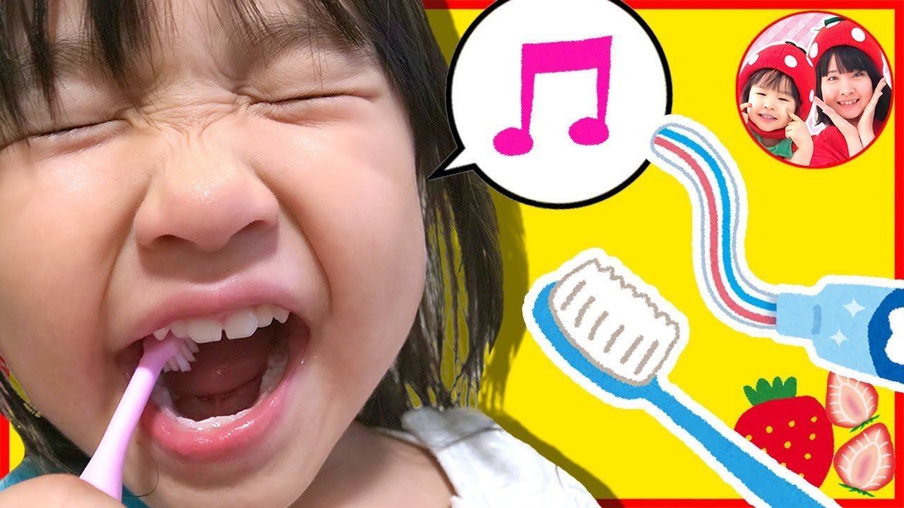 【リクエスト動画】こはるちゃんの歯磨きの様子を紹介❤　みんなもこはるちゃんと一緒に歯磨きしようね♪　アンパンマン　しつけ　教育
