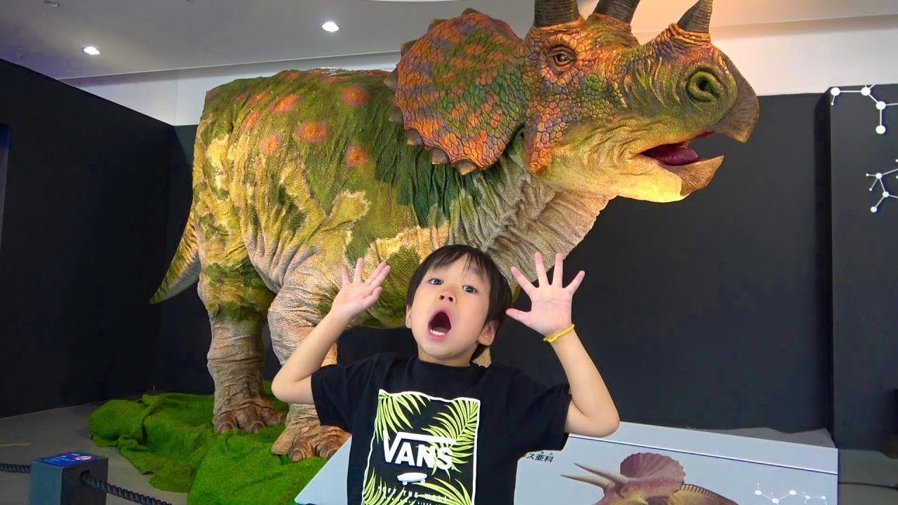 おでかけ 福井県 恐竜博物館へいったよ！たくさんきょうりゅうをみつけよう！ レオスマイル